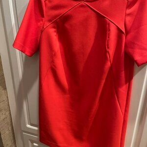 Adorable red Ann Taylor dress